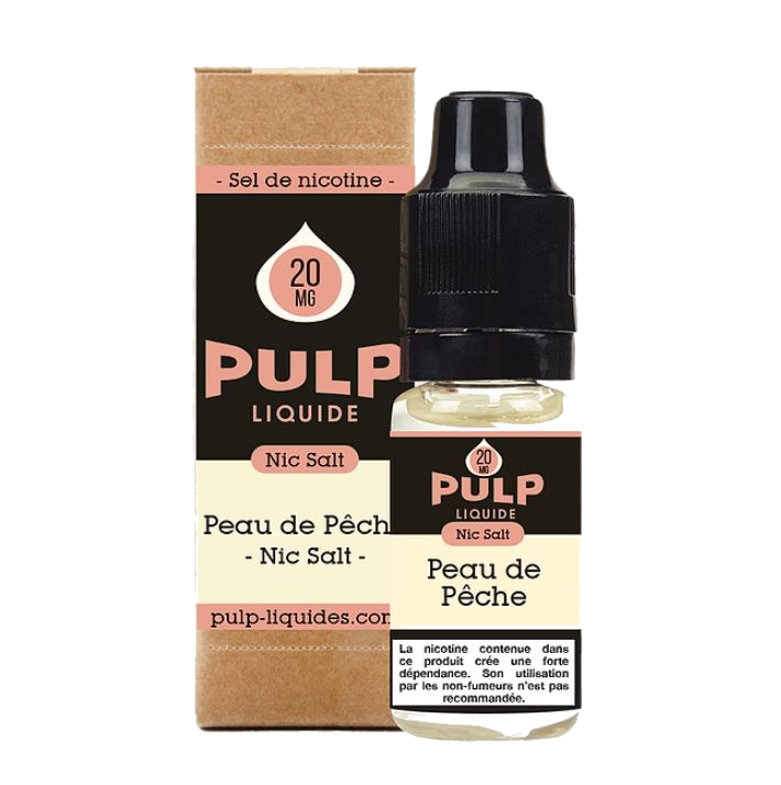 Sels de nicotine peau de pêche 10ml pulp